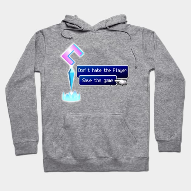 Don't hate the Player Hoodie by AlterAspect